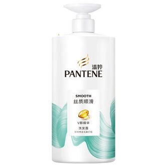 潘婷 洗发水氨基酸丝质顺滑洗发水1KG 柔顺光泽抚平毛躁防干枯洗发膏
