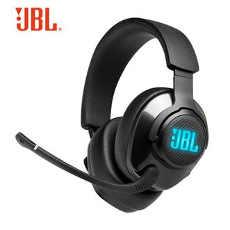 JBL  头戴式游戏耳机 量子风暴Q400  线电竞耳麦手机电脑耳机带麦克风环绕声头戴式 7.1环绕音 电竞耳麦声卡 USB声卡版丨DTS2.0音效