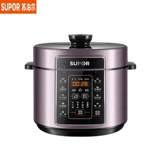 苏泊尔（SUPOR）  电压力锅SY-50FC07Q 全自动智能预约5L触控面板家用煲汤易清洁双球釜内胆压力锅电饭煲高压锅3-6人