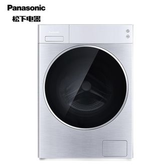 松下/Panasonic  10公斤智能变频滚筒洗衣机远程WIFI洗烘一体机 XQG100-LD165