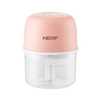 拉尔弗/NERF  辅食机婴儿家用宝宝料理机无线绞肉机多功能小型搅拌机佐料机迷你蒜泥捣碎器 K1207