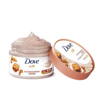 多芬/Dove  身体滋润磨砂膏乳霜280g 澄糖椰香 温和磨砂 (包装随机)