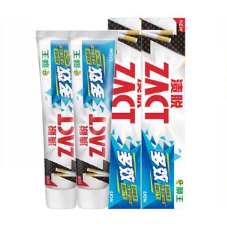 狮王（Lion）  渍脱多效牙膏 含氟清新薄荷 150g*2