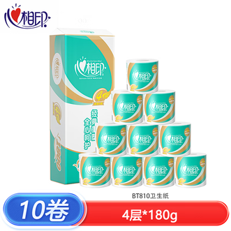 心相印  有芯卷纸心柔4层180克