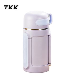 TKK  保温壶 大容量便携316不锈钢暖水瓶按压式家用  1L