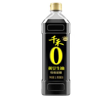 千禾  酱油东北大豆粮食酿造 地道酱香1L