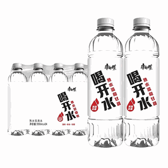康师傅  喝开水550ml*24瓶 熟水白开水