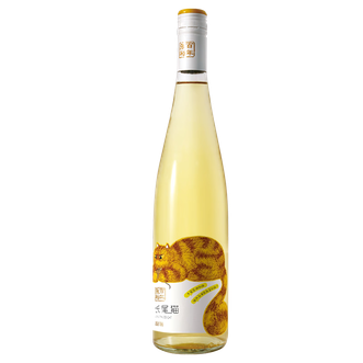 张裕/Changyu  长尾猫莫斯卡托半甜白葡萄酒 微醺女士酒 单支装