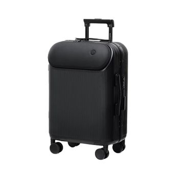 爱华仕/Oiwas  20英寸登机箱 胶囊拉杆箱 前开盖行李箱可登机