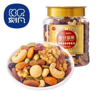 刻凡（cafine）  坚果388g混合坚果干果仁罐装