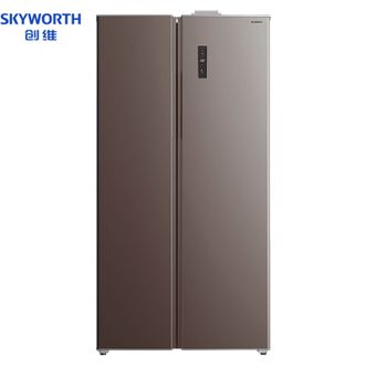 创维（Skyworth）BCD-543WY高效无霜风道系统 纤薄机身时尚居家方便冰箱 典雅棕