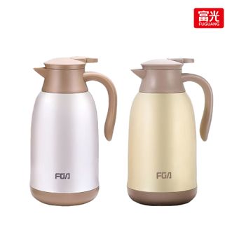 富光（FUGUANG）  1300ml大容量 家居保温壶 玻璃内胆 善水桌面壶 FP1006-1300 食品级材质 长效保温保冷 高颜值 一键开启 密封性强