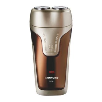 朗威  电动剃须刀男士智能充电式便携小巧防夹须刮胡刀双刀头 Rs501