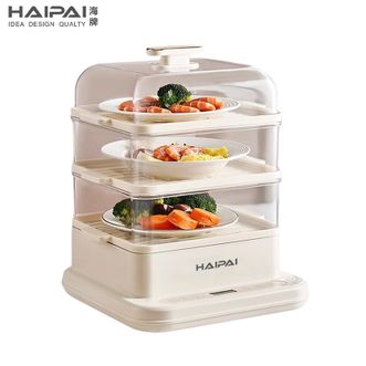 海牌（HAIPAI ）  多功能电蒸锅电蒸笼定时预约多功能一键操作耐高温单/双整片自由组合