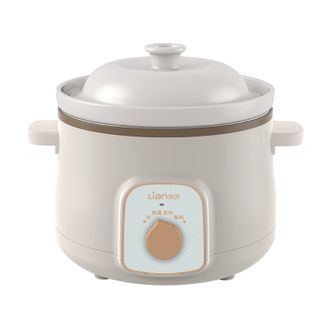 联创（LIAN）白瓷电炖锅3L慢炖释放食物营养 防溢保护 分离式锅体 DF-BL9052M