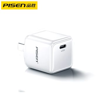 品胜（PISEN)  PD30W氮化镓充电器 白色  苹果14充电头PD20W通用iphone14promax/13/12华为小米手机iPad平板联想插头
