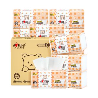 心相印  120抽三层18包（箱装）婴儿用型系列塑装纸面（L码）