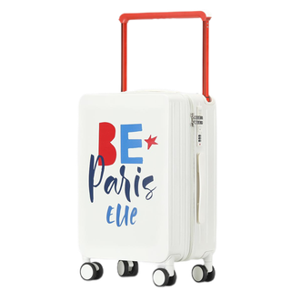 Elle  时尚印花图案行李箱 大容量旅行箱 24寸  ELCL302-24-PARIS
