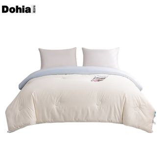 多喜爱/Dohia  A类抗菌大豆蛋白云柔被 静谧蓝 203*229cm 柔暖舒睡冬被 2.3kg