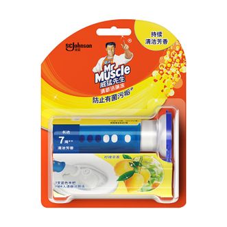 威猛先生 清新洁厕冻 1器+38g  柠檬香/淡雅清新(新老包装  香型随机发货）
