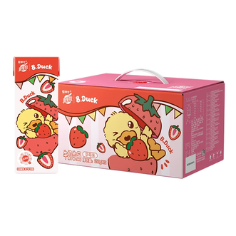 蒙牛  真果粒草莓味牛奶饮品 250g*12