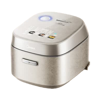 美的/Midea  花瓣Pro 2.0IH加热电饭煲5-8个人大容量4升含钛铂金鼎釜蒸煮一体多功能电压力煲电饭锅MB-40HB9