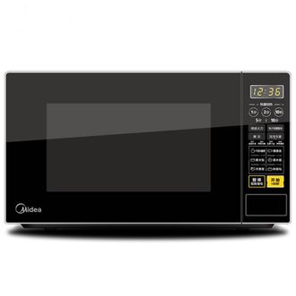 美的/Midea  家用小型微波炉 转盘加热 智能菜单 一键解冻 杀菌电子除味 薄膜按键-M1-L213C