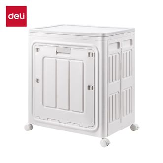 得力/deli  可折叠101L特大号前开门收纳箱 XDM161