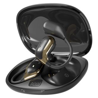 欧克士/OSKJ  挂耳式蓝牙耳机 骨传导概念无线新开放式 降噪运动跑步  JM15