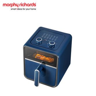 摩飞 /Morphy Richards  MR8103 电烤箱空气炸锅家用大容量电炸锅可视化智能一体机械款微蒸烤空气炸薯条机 轻奢蓝【3.5L容量机械版12项菜单】