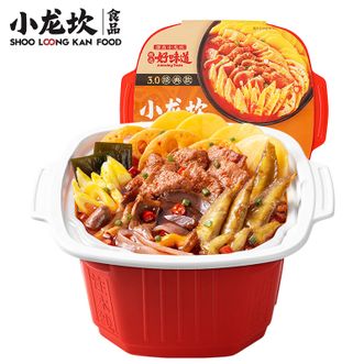 小龙坎/SHOO LOONG KAN  自热火锅方便速食 牛肉鸡翅418g懒人自煮即食夜宵牛油小火锅冒菜