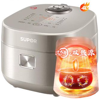苏泊尔（SUPOR）  IH电磁加热智能预约多功能4L煮粥煮饭锅不粘锅蒸饭锅SF40HC82