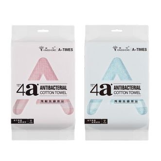 金号 毛巾双条 A-TIMES系列瑞柏4A纯棉吸水洗脸巾 袋装AT-008-2