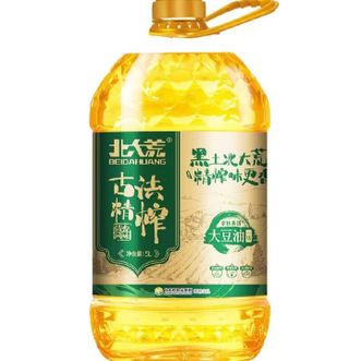 北大荒/beidahuang  古法精榨大豆油5L 非转基因一级食用油