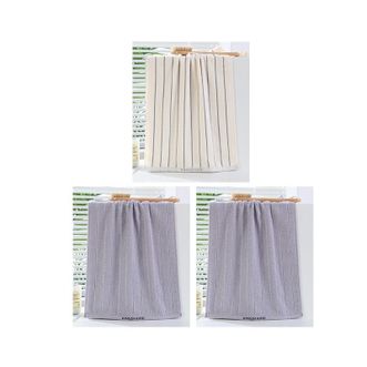 金号  3条装纯棉毛巾  G1809