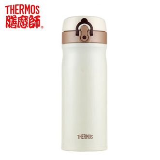 膳魔师（THERMOS）  保温杯400ml真空不锈钢弹盖保温杯保温保冷TCMB-400白色