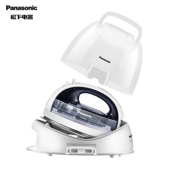 松下/Panasonic  挂烫机家用手持无线无绳蒸汽熨烫机智能电子恒温感应3档调节自动断电轻巧机身 NI-WL65-H