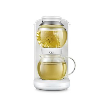 鸣盏养生壶泡茶机电水壶热水壶烧水壶电热水壶茶壶迷你玻璃花茶壶速热台式茶饮机MZ-1151