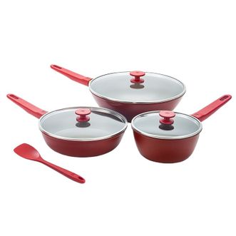 双立人（ZWILLING）  Now系列纯锅具套装（红色）