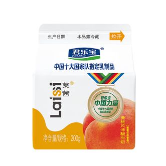 君乐宝(JUNLEBAO) 莱茜酸奶黄桃味200g*12盒 君乐宝(JUNLEBAO) 莱茜酸奶黄桃味200g*12盒
