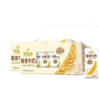 伊利  燕麦颗粒谷粒多燕麦牛奶200mL*12盒*2箱