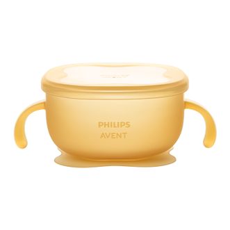 新安怡/Avent  儿童餐具全硅胶超大辅食碗(豪华版) BBL70242AR/93