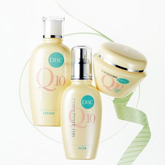 蝶翠诗/DHC  紧致焕肤弹润组 辅酶紧致保湿补水Q10面霜 化妆水+乳液+美容霜
