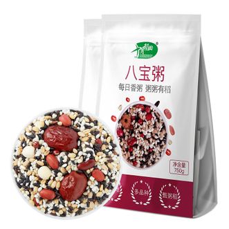 十月稻田 每日香粥八宝粥腊八粥750克2袋 十月稻田 每日香粥八宝粥腊八粥750克2袋