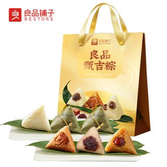 良品铺子   良品甄吉粽礼600g 六枚四味