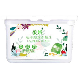 柔妮/RHONE  超浓缩洗衣凝珠（清新森林香氛）56颗