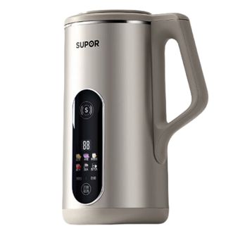 苏泊尔（SUPOR）  家用豆浆机 1.2L多功能全自动免滤破壁机彩屏304级不锈钢可预约料理机 DJ12B-P39E