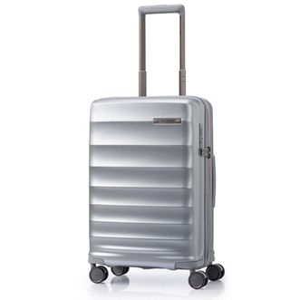 新秀丽/Samsonite  20寸DRIVE B系列可扩容登机箱 简约大方商务休闲坚韧PC箱 NW9*001 磨砂黑/绚丽银