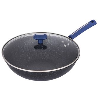 火象 麦饭石不沾炒锅优质精铁 轻烟少油煎炒焖炸多用锅 HXG-CG233