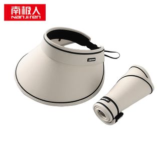 南极人（Nanjiren）  可折叠防晒遮阳透气空顶帽（送太阳镜 ）MZ2301